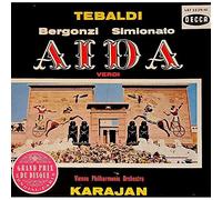 Giuseppe Verdi , Renata Tebaldi , Carlo Bergonzi , Cornell MacNeil , Giulietta Simionato , Herbert von Karajan , Wiener Philharmoniker - Aïda - Decca - LXT 5539/41