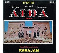 Giuseppe Verdi , Renata Tebaldi , Carlo Bergonzi , Cornell MacNeil , Giulietta Simionato , Wiener Philharmoniker , Herbert von Karajan - Aida - Decca - SXL 2167/9, Decca - SXL 2167-8-9