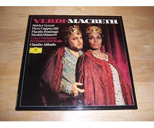 Giuseppe Verdi - Shirley Verrett , Piero Cappuccilli , Placido Domingo , Nicolai Ghiaurov , Coro Del Teatro Alla Scala E Orchestra Del Teatro Alla Scala , Claudio Abbado - Macbeth - Deutsche Grammophon - 2709 062