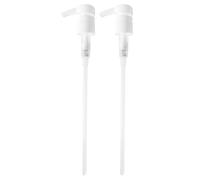 GIUSOBG 12 Piezas Dispensador de Bomba Dispensador de Jarabe Reutilizable Bomba Salsa de Ostra Plastico Bomba Dosificadora Bomba de Jabon Adecuado para Cocina y Baño, Condimentos