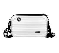 GIUSOBG Bolsos Mujer Bandolera, Bolso Mujer Pequeño Multifunción con Larga Desmontable Ajustable Correa de Hombro, Mini Bolso Satchel para Señora, Viaje De Compras y Trabajo (Blanco)