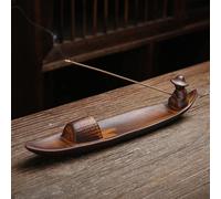 GIUSOBG Porta-Inciensos 1 Piezas Soporte de Varilla de Incienso de Cerámica Soporte de Incienso Varilla Incienso Porta Quemadores,Adecuado para Yoga, SPA, Decoración del Hogar