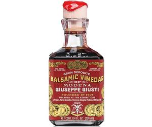 Giusti Aceto Balsamico di Modena - Vinagre balsámico de Módena 3 medallas de oro en botella cúbica (1 x 0,25 l)