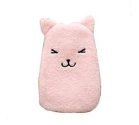 GIVBRO Botella de agua caliente bolsa calentador de manos con cubierta de felpa animal para regalo de cumpleaños Navidad Año Nuevo (#C)