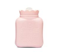 GIVBRO Botella de agua caliente bolsa calentador de manos para el invierno cuello cálido alivio del dolor del abdomen rosa - solo botella