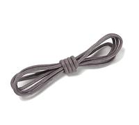 GIVBRO Cordones encerados redondos cordones trenzados cordones de cuero zapatos de arranque accesorios de repuesto para hombres mujeres vestir gris - 60 cm