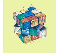 GIVBRO Parche termoadhesivo con patrón de cubo de transferencia de calor, parches adhesivos para ropa, camiseta, chaquetas, vaqueros, bolsos, mochila A-1