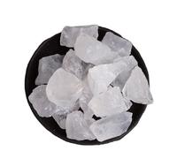 GIVBRO Piedras de Cristal en Bruto, Cristales curativos, Piedras Preciosas Blancas, Piedra de Cuarzo cruda para colección de meditación de Equilibrio de Chakras, 100 g (1-2 cm)