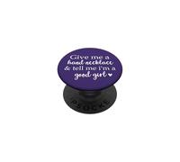 Give Me a Hand Necklace and Tell Me I'm a Good Girl Bookish PopSockets PopGrip Adhesivo