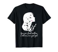 Give Me a Hand Necklace and Tell Me Im a Good Girl Smut Book Camiseta