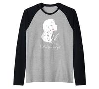 Give Me a Hand Necklace and Tell Me Im a Good Girl Smut Book Camiseta Manga Raglan