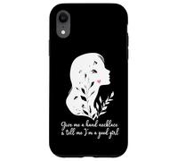 Give Me a Hand Necklace and Tell Me Im a Good Girl Smut Book Carcasa para iPhone XR
