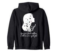 Give Me a Hand Necklace and Tell Me Im a Good Girl Smut Book Sudadera con Capucha