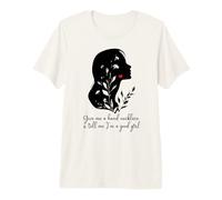 Give Me a Hand Necklace & Tell Me Im a Good Girl Smutty Book Camiseta Premium