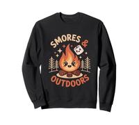 Give me s'mores and The Outdoors, Fife Lake, funny Sudadera