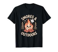 Give Me Smores And The Outdoors, Fife Lakee design Camiseta