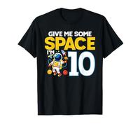 Give Me Some Space Im 10 Astronauta 10th Birthday Boy Galaxy Camiseta