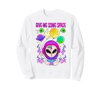 Give Me Some Space Lindo Alien Design Sudadera