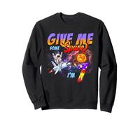 Give Me Some Spaces I'm 7 Year Old Astronauta 7th Birthday Sudadera
