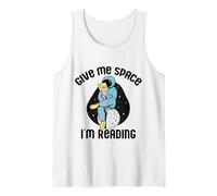 Give ME Space I'm Reading Meme de Lector de Libros sobre astronautas para niños Camiseta sin Mangas