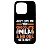 Give Me The Chocolate Milk & Nadie Gets Hurt Chocolate Milk Carcasa para iPhone 15 Pro