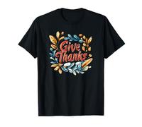 Give-Thank Thanksgiving Autumn Coquette Bow Holiday Chic Camiseta