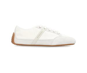 Givenchy- Almond Toe Nylon Suede Sneakers- Shoes- Hombre- Blanco- 45 EU- Almond Toe Nylon Suede Sneakers