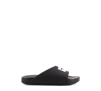 Givenchy- Sandalias Label Slide- Shoes- Hombre- Negro- 43 EU- Sandalias Label Slide