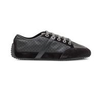 Givenchy- Slim Sneakers en Cuero Perforado y Ante- Shoes- Hombre- Negro- 41 EU- Slim Sneakers en Cuero Perforado y Ante