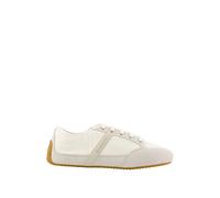 Givenchy- Sneakers Slim de nailon y ante- Shoes- Hombre- Blanco- 44 EU- Sneakers Slim de nailon y ante