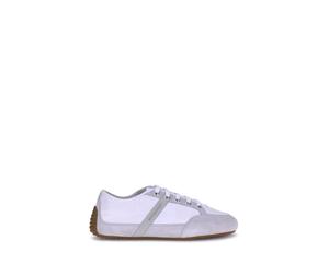 Givenchy- Zapatillas Slim con Nylon y Gamuza- Shoes- Hombre- Blanco- 44 EU- Zapatillas Slim con Nylon y Gamuza