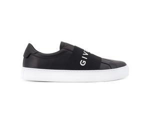 Givenchy- Zapatillas Slip-on Negras con Logo Elástico- Shoes- Hombre- Negro- 41 EU- Zapatillas Slip-on Negras con Logo Elástico