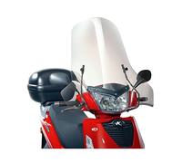 GIVI 137AG Parabrisas Airstar Transparente con Abe, 640 mm de Alto, 710 mm de Ancho, con Portegecantos