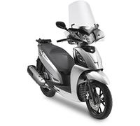 GIVI 443AG Parabrisas Transparente con Abe 530 mm de Alto, 720 mm de Ancho, con Portegecantos