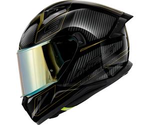Givi 50.9 Sport Enigma, casco integral XS (54) male Negro/Gris/Oro