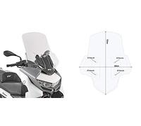 GIVI 5132DT PARABREZZA TRASPARENTE 76X58CM APTO PARA BMW C400GT STAFFE NON INCLUSE