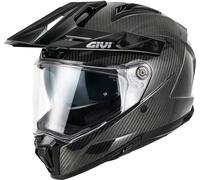 Givi 80.1 Carbon, casco de aventura XL (61) female Carbono/Negro