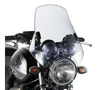 GIVI A660G Airstar Parabrisas Universal Ahumado con Abe, 425 mm de Alto, 435 mm de Ancho