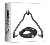 givi adaptador posterior para maleta monolock + soporte compatible con kawasaki er 6f 650 2005 2006 2007 2008 mototopgun 445fz + m5m