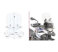 givi af5127 parabrisas airflow compatible con bmw f 750 gs 2021 2022 mototopgun