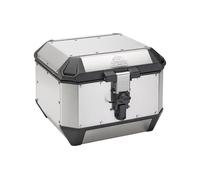 GIVI Alaska 44lit. Lateral Estuche - Plateado Motocicleta Atv / Utv Calle Bike