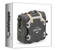 givi alforja lateral grt725 monokey cam-side canyon negro 30 lt mototopgun grt725