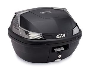GIVI B37NT Blade Tech Monolock Baúl con Placa Negro Mate, Carga Máxima 3 Kg
