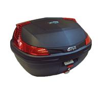 GIVI B47 Blade Monolock Topcase con placa, negro, tamaño 41-50l