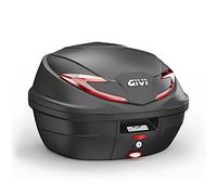 GIVI Baúl 36L Negro catadióptricos Rojos
