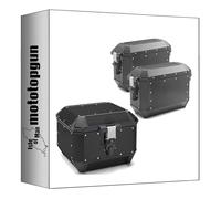 givi baúl ala44b + maletas laterales ala36bpack2 trekker alaska aluminio negro 116 lt + soporte compatible con honda x-adv 750 2025 mototopgun ala44b + ala36bpack2 + plo1188mk + sr1188 + m5