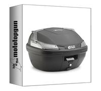 givi baúl b37nt monolock blade negro tech 37 lt + soporte compatible con yamaha ténéré 700 world raid 2022 2023 2024 mototopgun b37nt + sr2145 + m5m