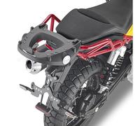givi baúl dlm30b monokey Trekker dolomiti Aluminio Negro 30 lt + Soporte Compatible con Moto Guzzi v85 TT 2019 2020 2021 2022 2023 mototopgun dlm30b + sr8203 + m5