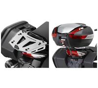 givi baúl monokey Carbon Look Tech 47 lt 6kg + Soporte Compatible con Yamaha fjr 1300 2006 2007 2008 2009 2010 2011 2012 mototopgun v47nnt + sra2109