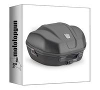givi baúl monokey negro 34 lt 6kg + soporte compatible con triumph tiger 800 / xc/xr 2011 2012 2013 2014 2015 2016 2017 mototopgun wl901b + sra6401